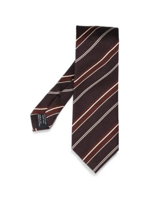 TOM FORD striped silk tie