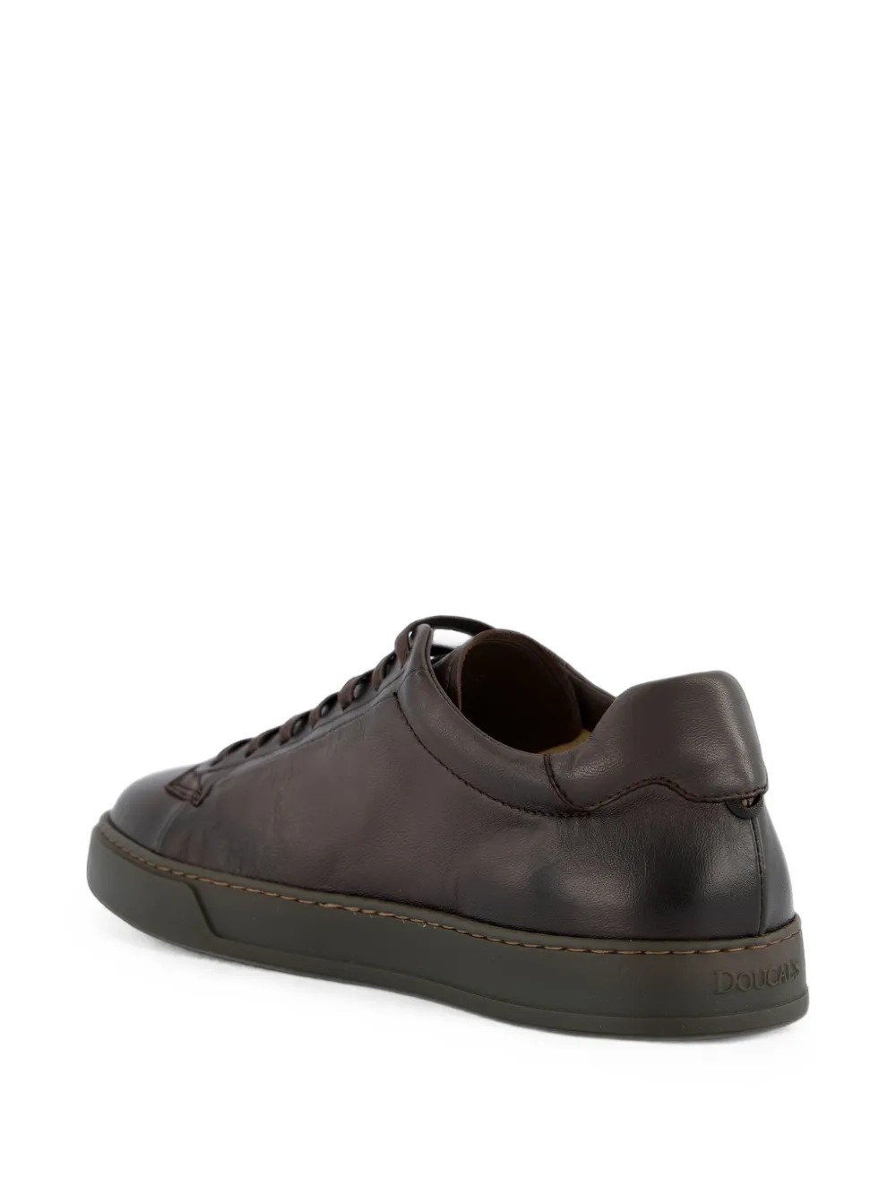 Doucal's leather low-top sneakers Bruin