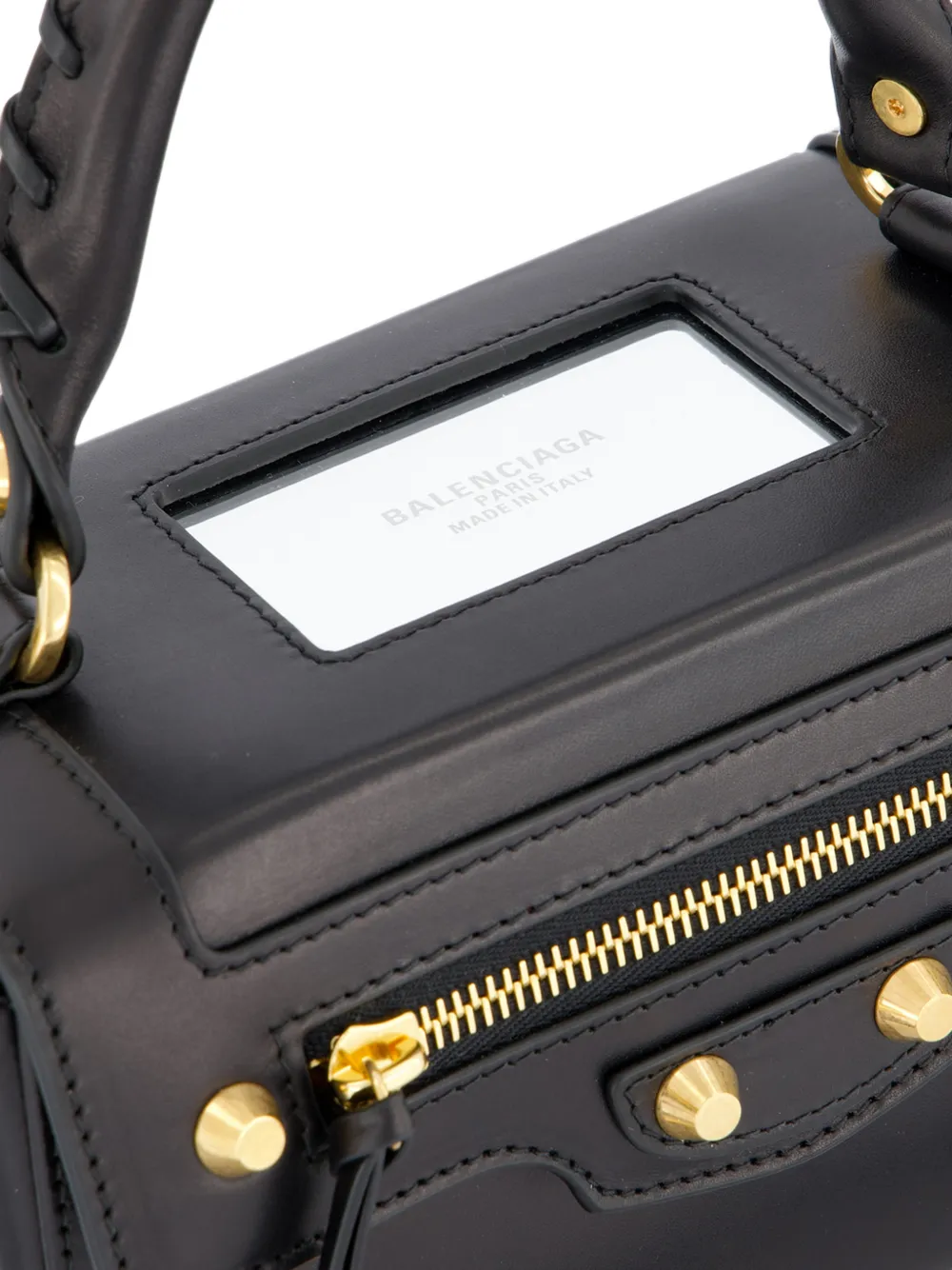 Balenciaga Le City Sleek Box tas Zwart