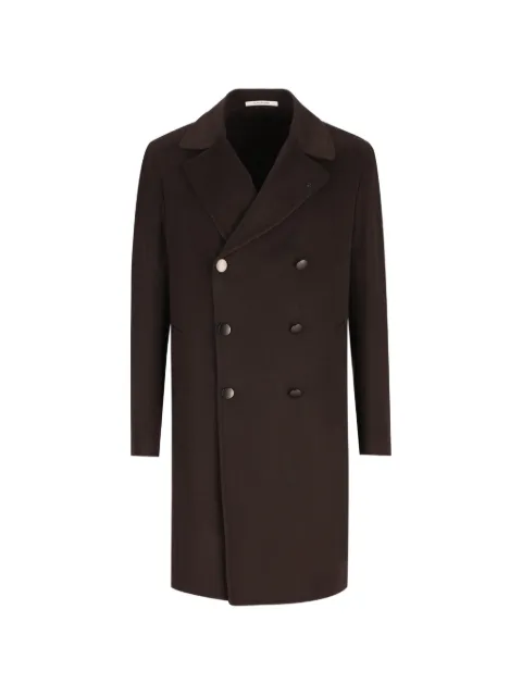 Tagliatore double-breasted notched-lapels coat