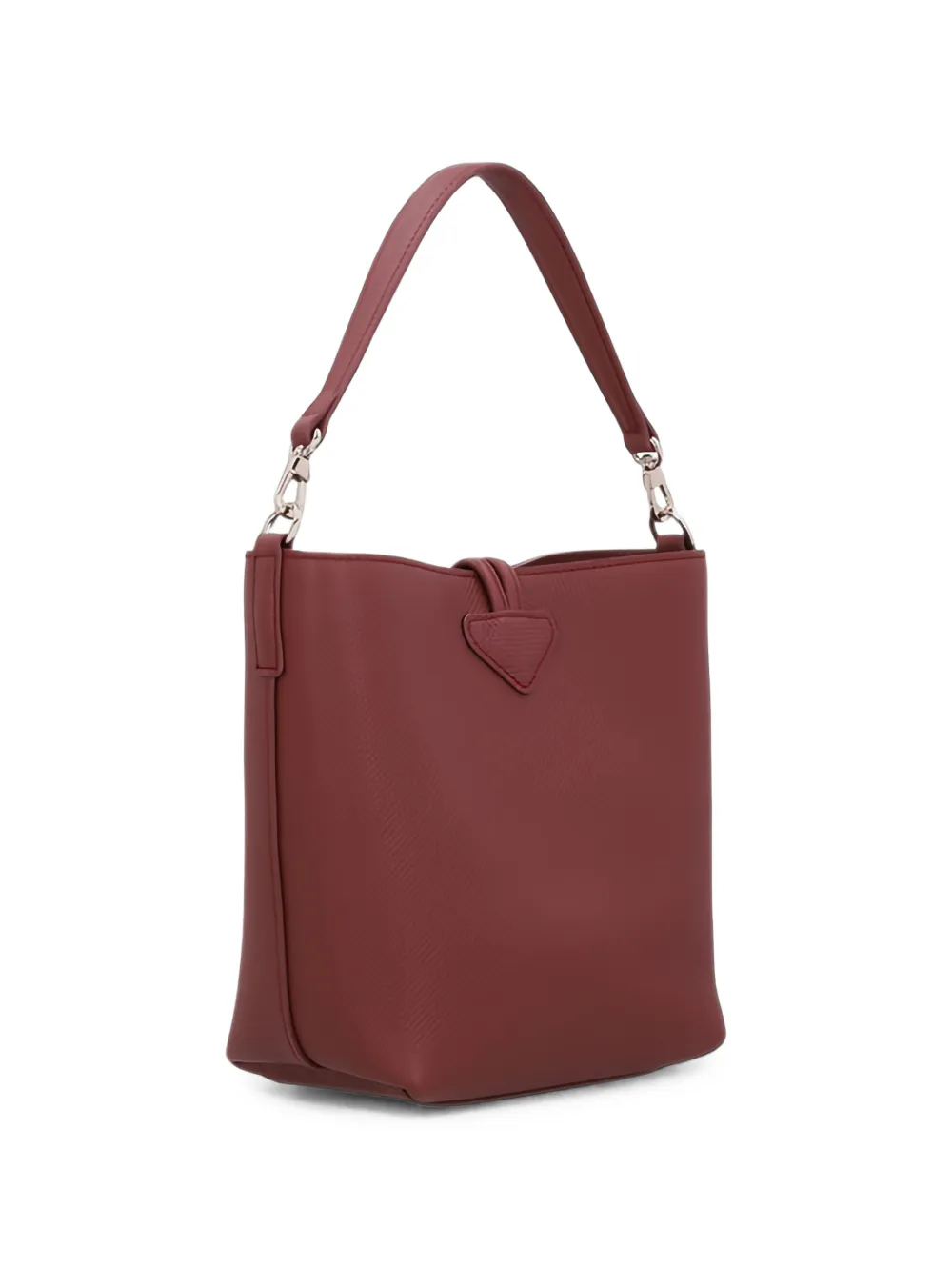Longchamp Le Roseau XS bucket-tas Rood