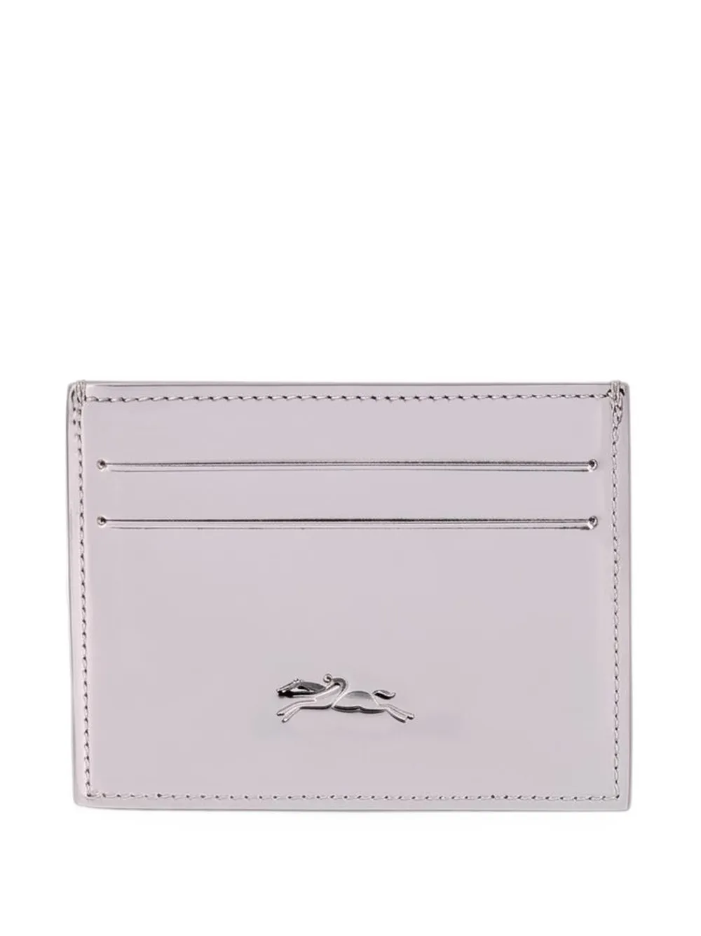 Longchamp Le Roseau card holder Zilver