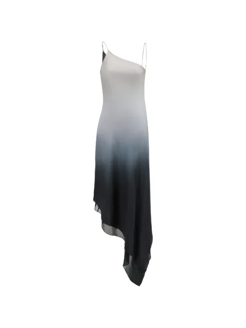 OUDE WAAG asymmetric midi slip dress