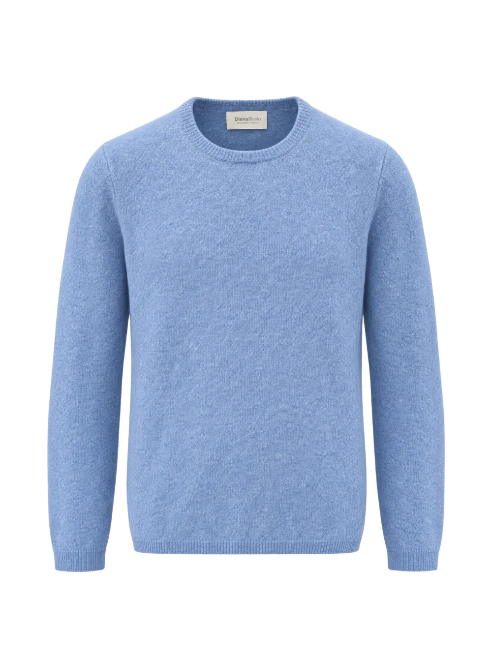 Diana Studio crew-neck long-sleeve sweater - Blu