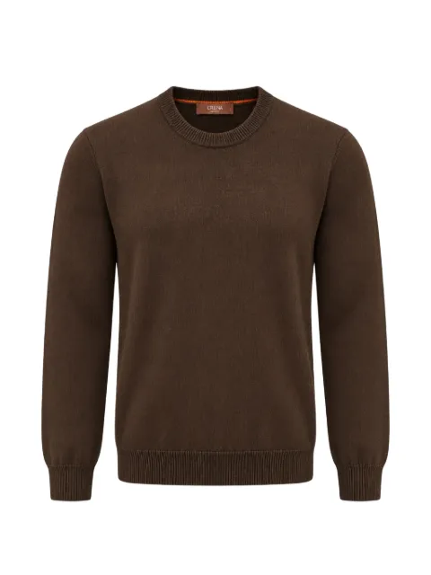 Cruna crew-neck raglan-sleeve sweater