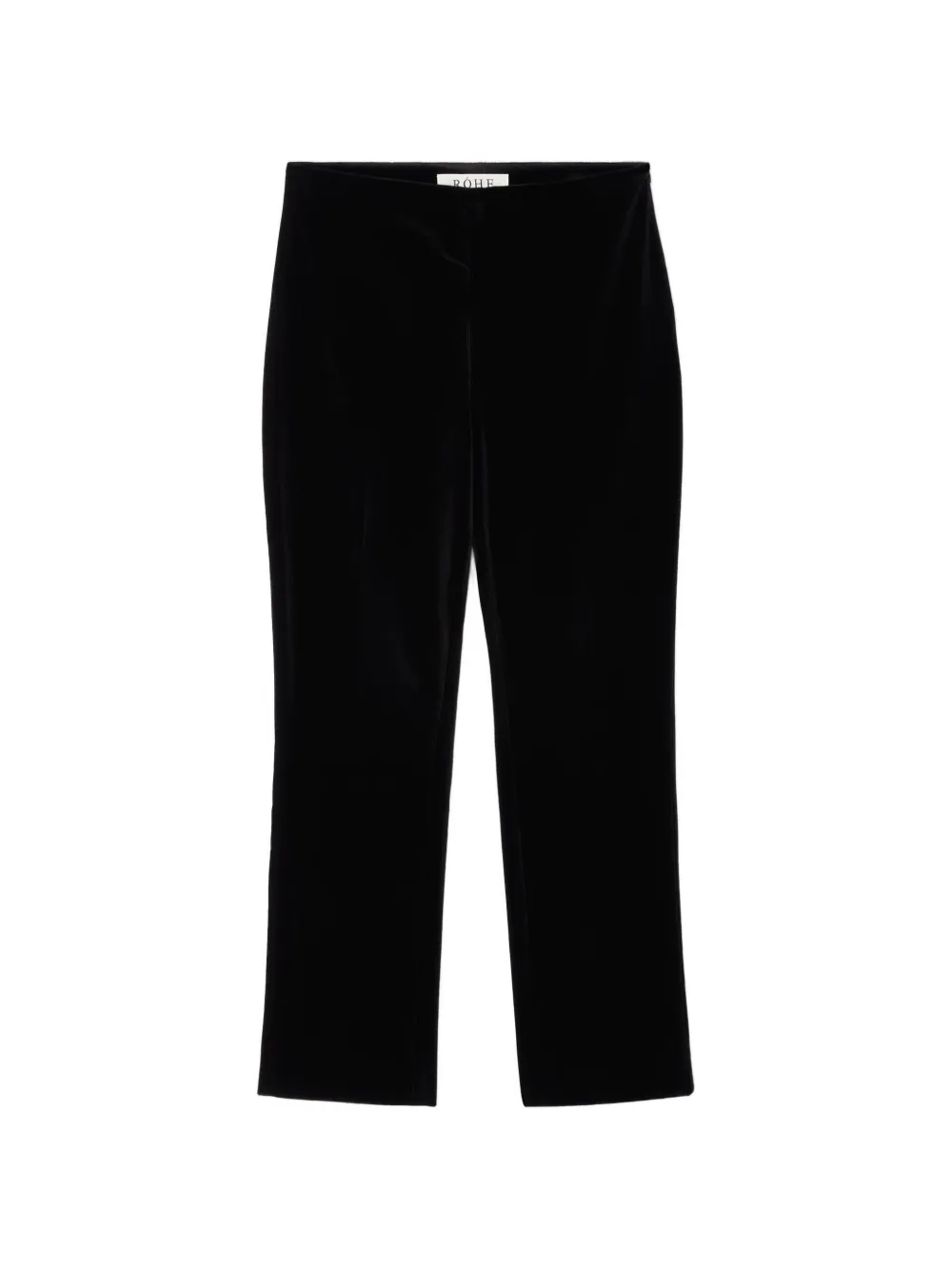 Róhe velvet cigarette-leg trousers · 36