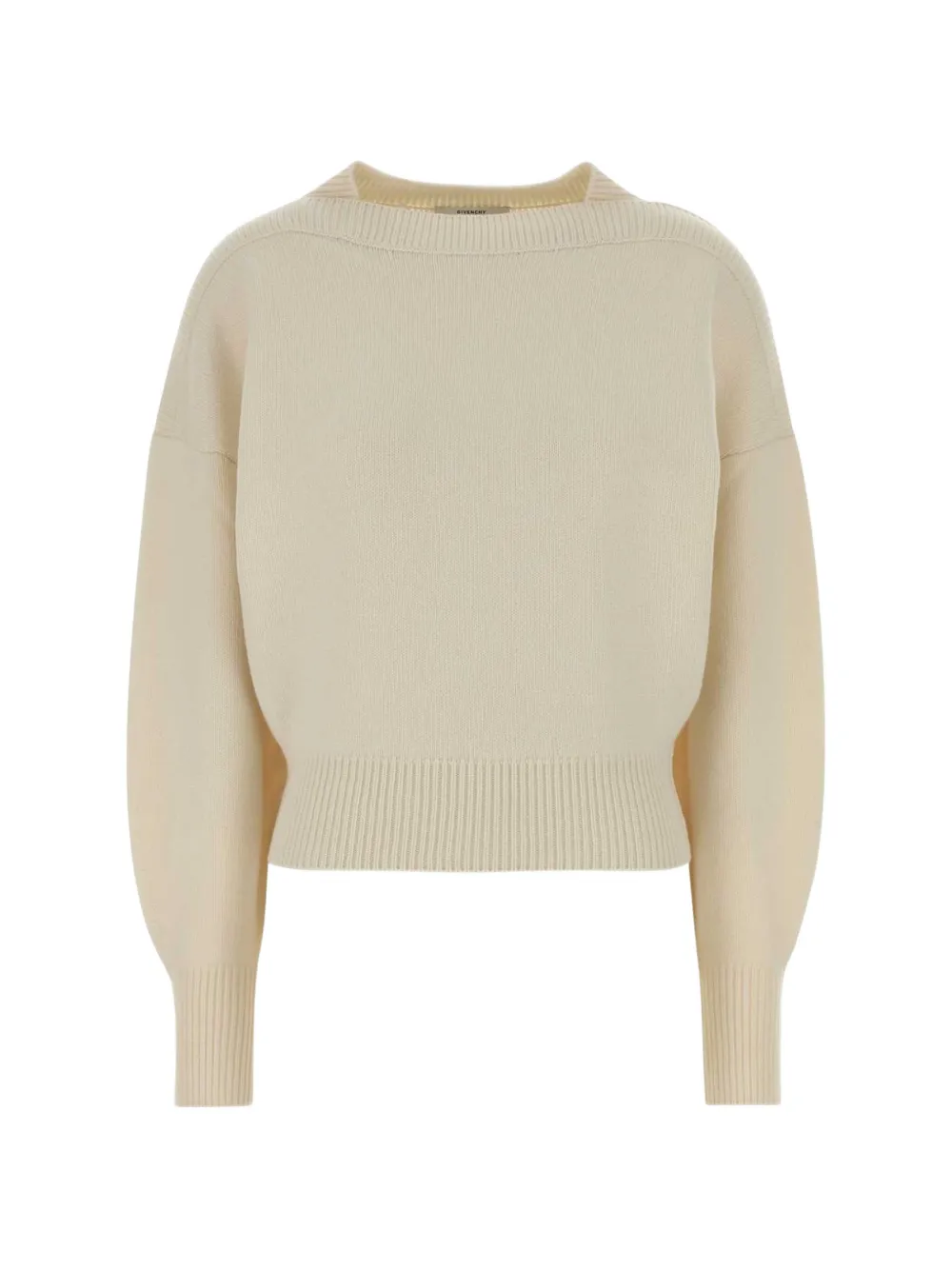 Givenchy ribbed-knit wool sweater - Toni neutri