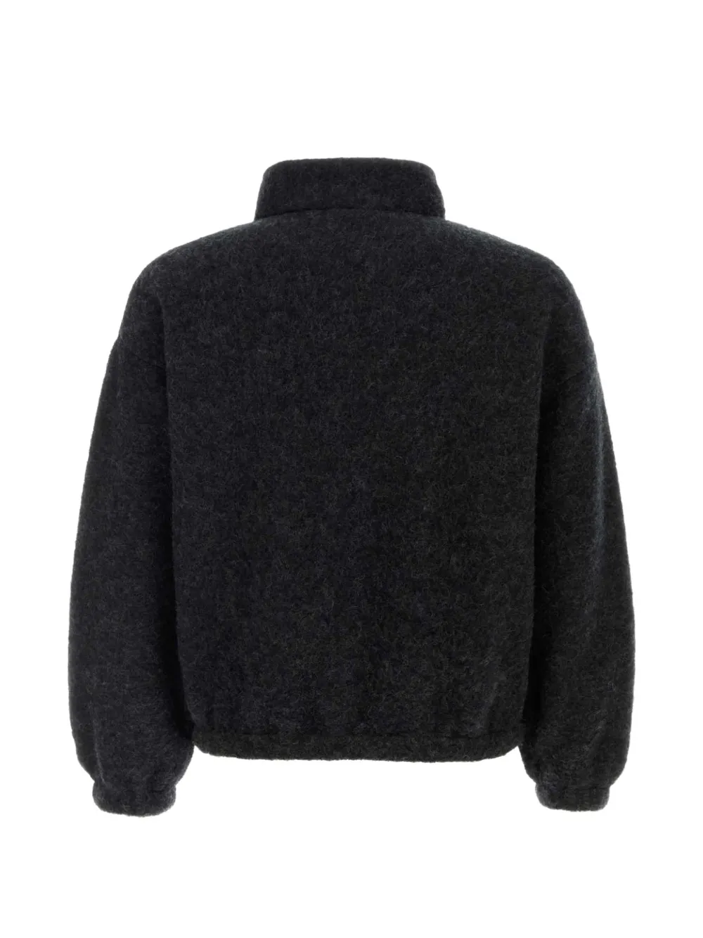 Jil Sander Trui van wolblend met kwartrits Grijs