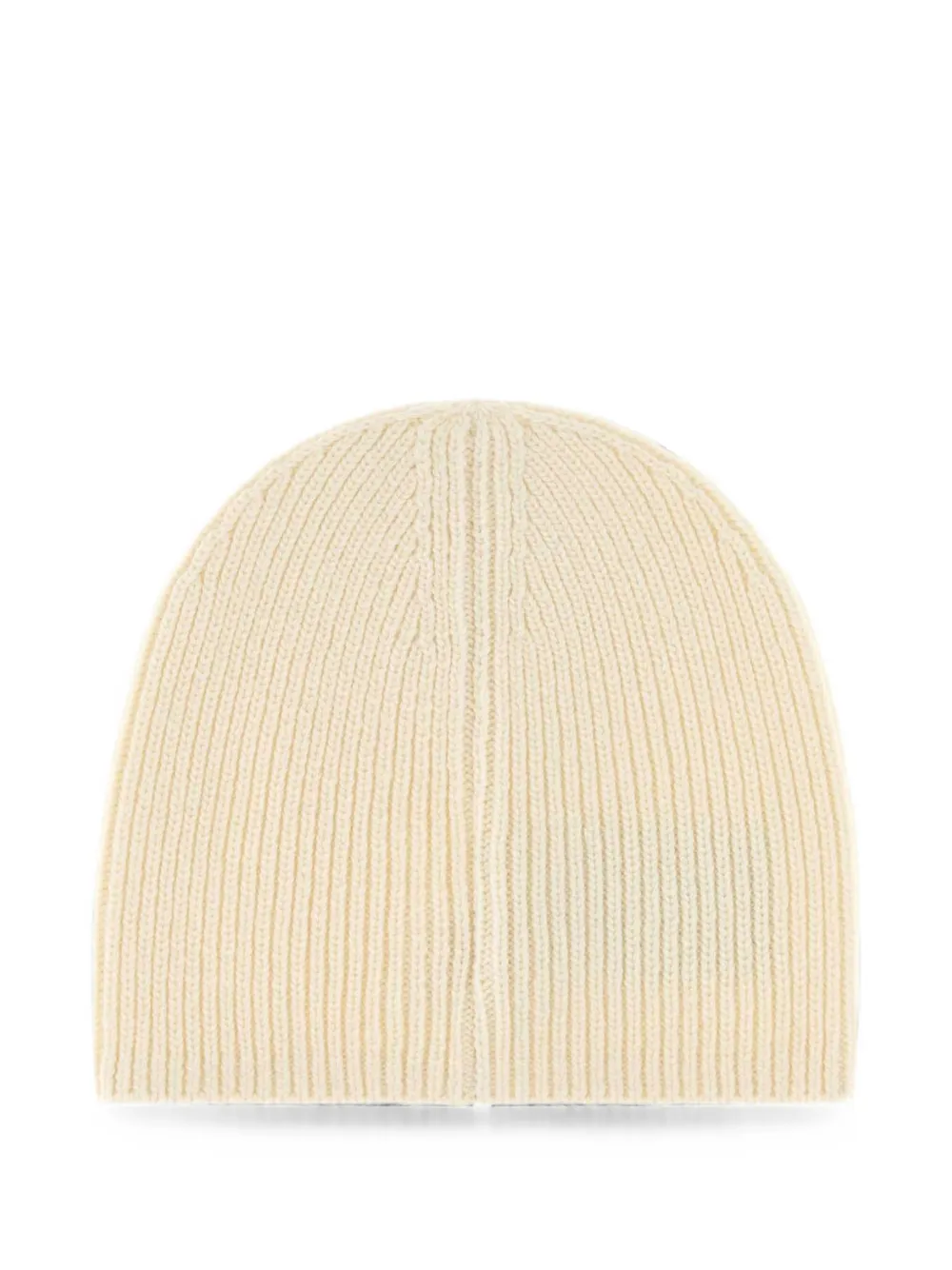 Moncler Ribgebreide muts Beige