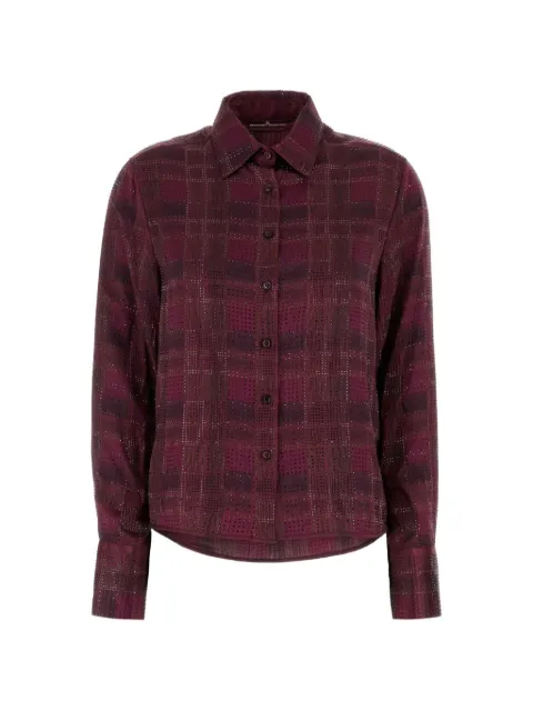 Ermanno Scervino camisa con detalles de cristales