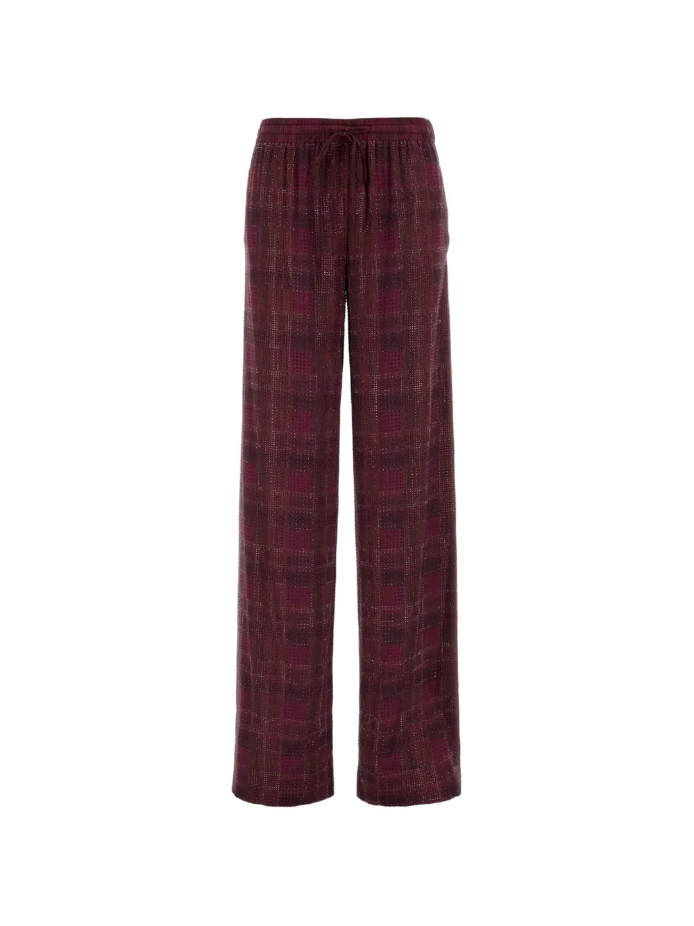 Ermanno Scervino check-print trousers