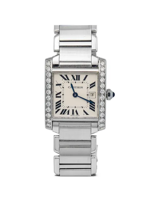 Cartier Tank Française Diamond 25mm watch