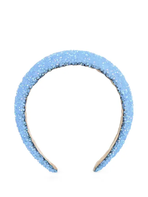 Mimi Tutu sequin-embellished padded headband