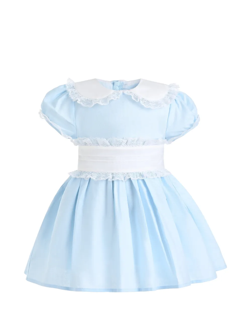 Tulleen Odette lace-trim dress - Blu