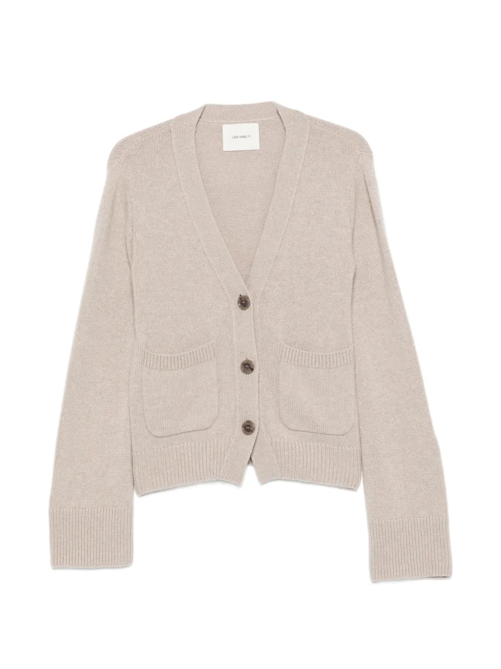 Lisa Yang Danni V-neck patch-pocket cardigan