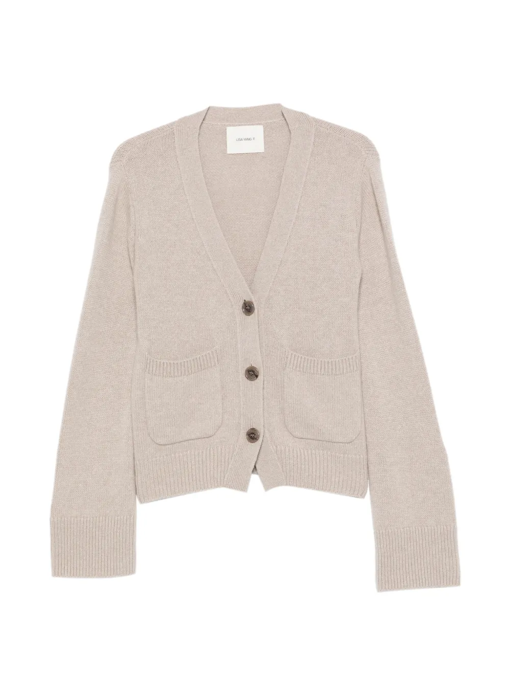Lisa Yang Danni V-neck patch-pocket cardigan