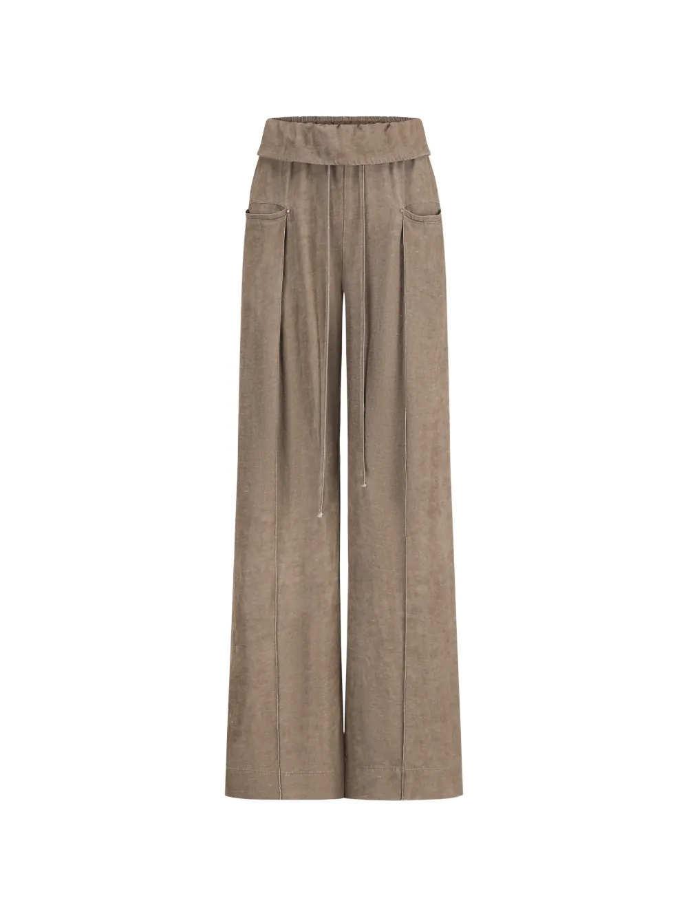 OUDE WAAG washed drawstring trousers