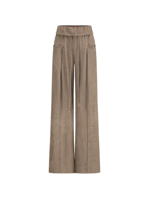 OUDE WAAG washed drawstring trousers