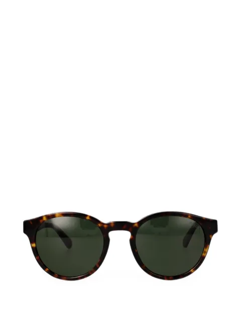 Polo Ralph Lauren tortoiseshell-effect round-frame sunglasses