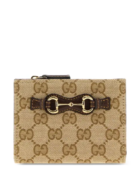 Gucci GG Supreme Horsebit wallet