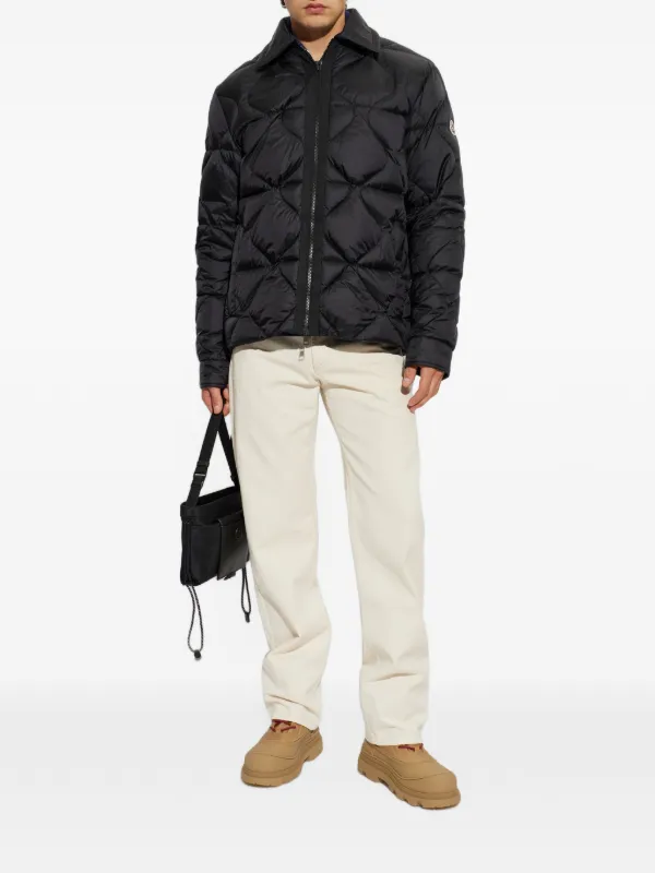 MONCLER キルティングダウンジャケット Moncler キルティング ジャケット | ブラック | FARFETCH JP