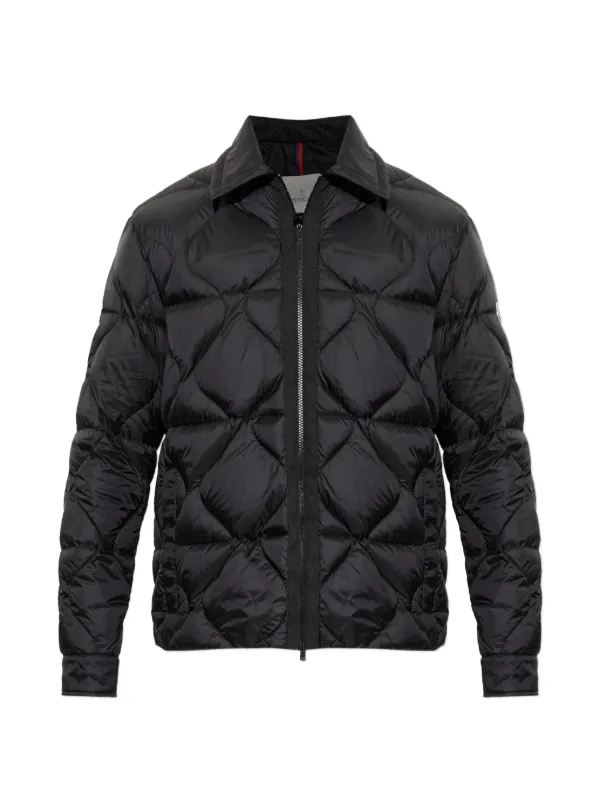 Moncler キルティング ジャケット | ブラック | FARFETCH JP