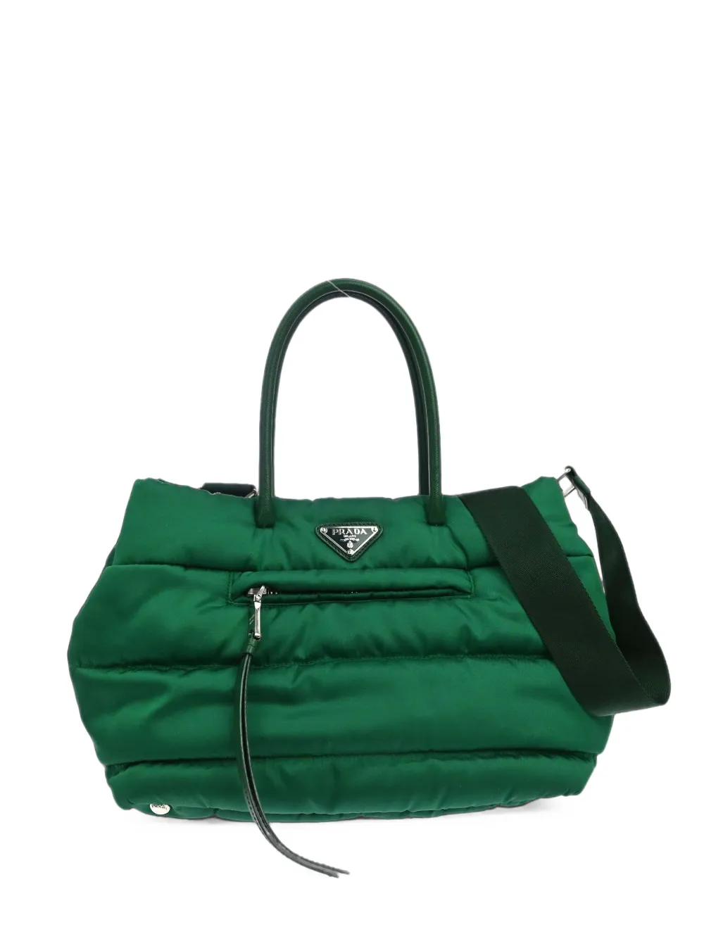 Prada Pre-Owned 1990-2000s Bomber tote bag - Verde
