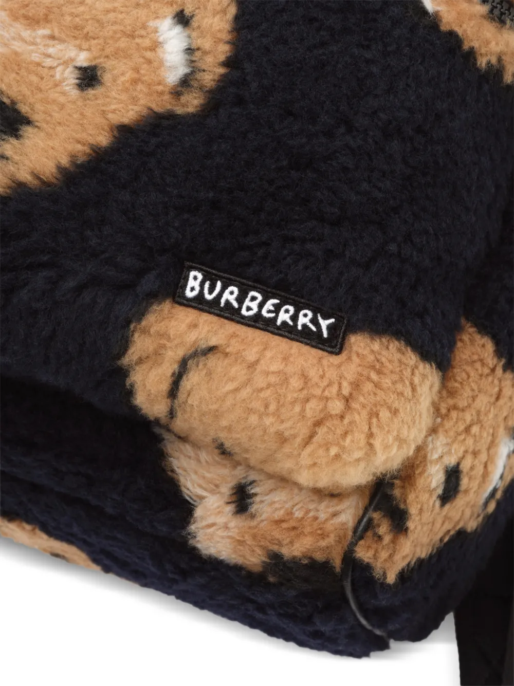 Burberry Kids Thomas Bear rugzak met patroon Blauw
