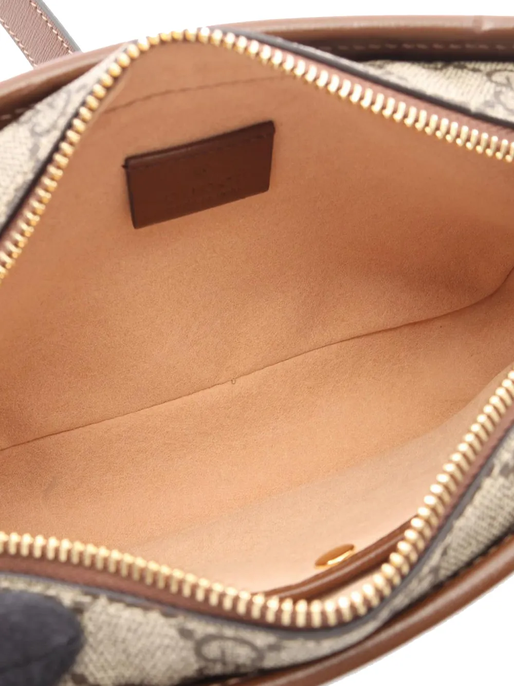Gucci Pre-Owned 2000-2015 GG Supreme Interlocking G crossbodytas Beige