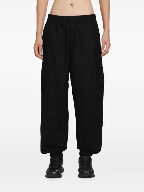 Stone Island pantalones cargo con parche del logo