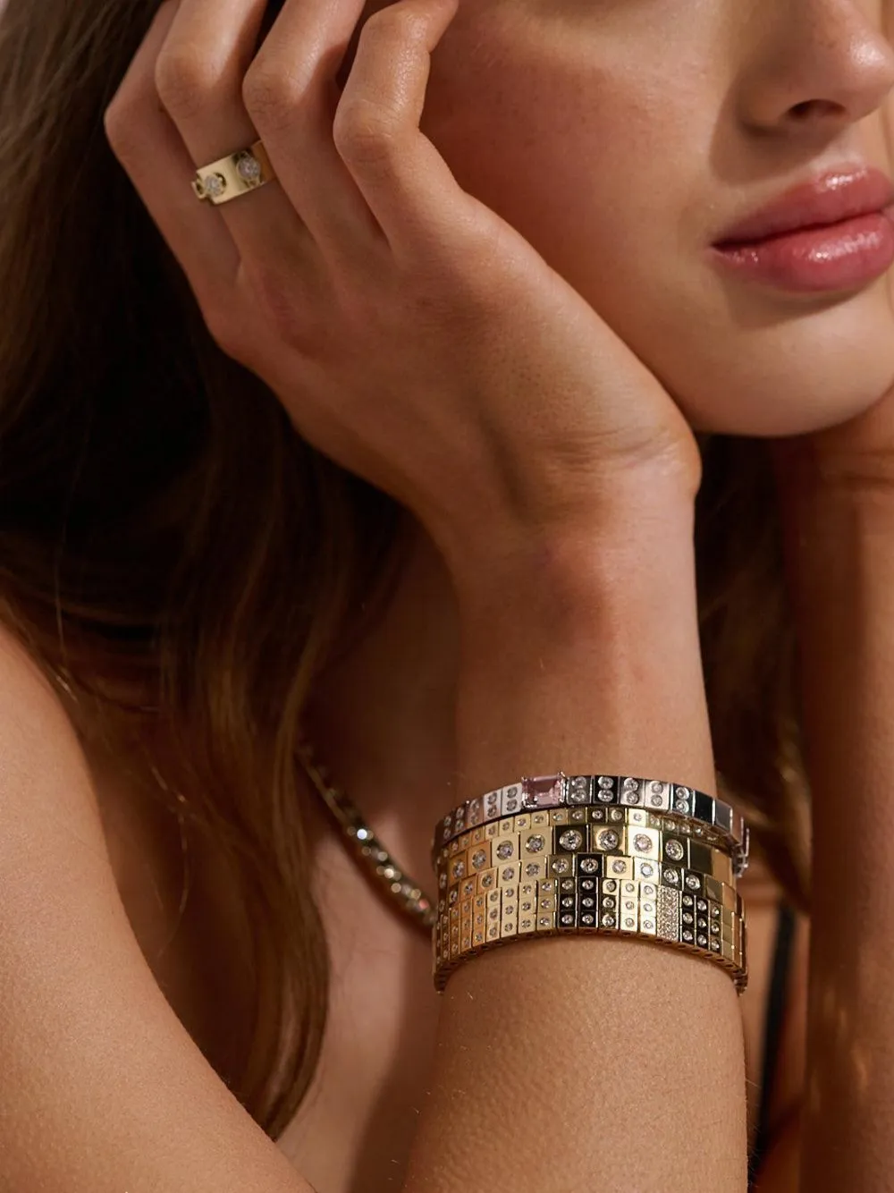 Type Jewelry xl Leggo diamond bracelet - Oro
