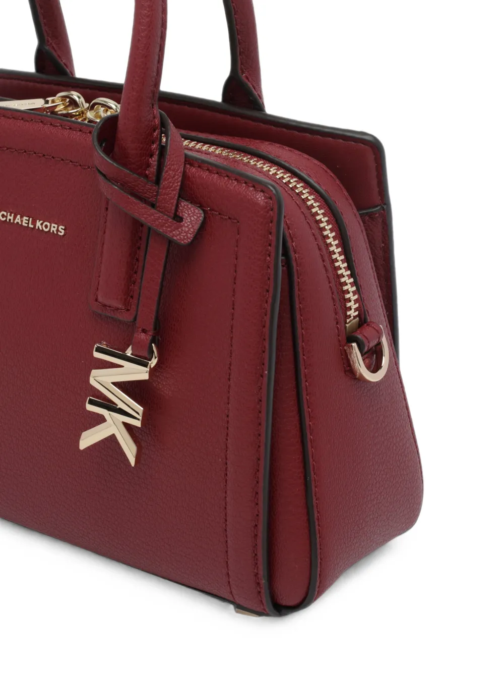 Michael Kors Schoudertas met logoplakkaat Rood