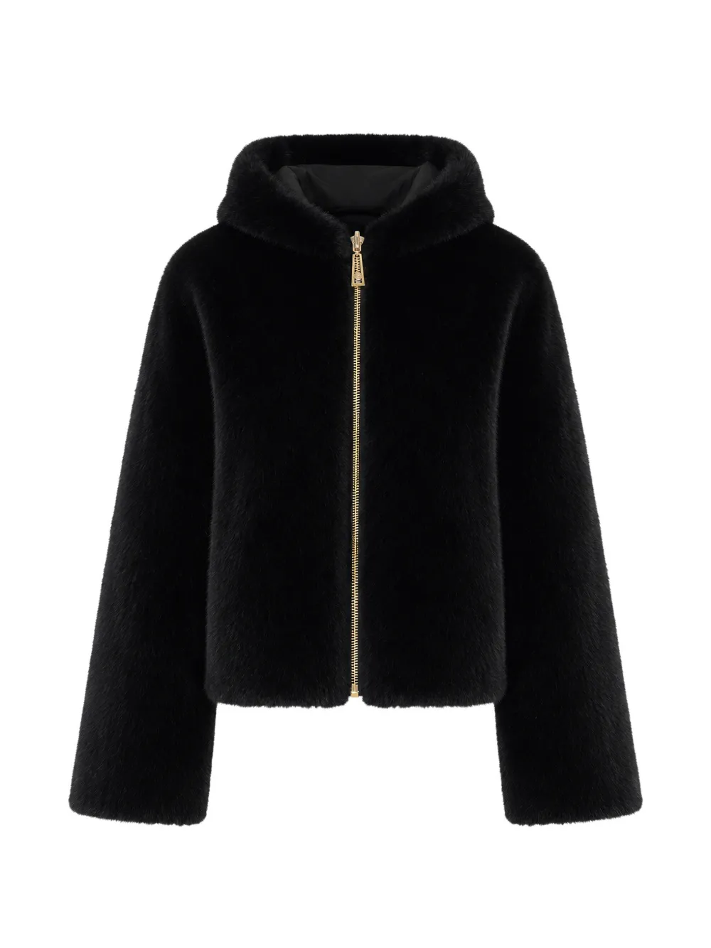 LIU JO reversible teddy jacket - Nero