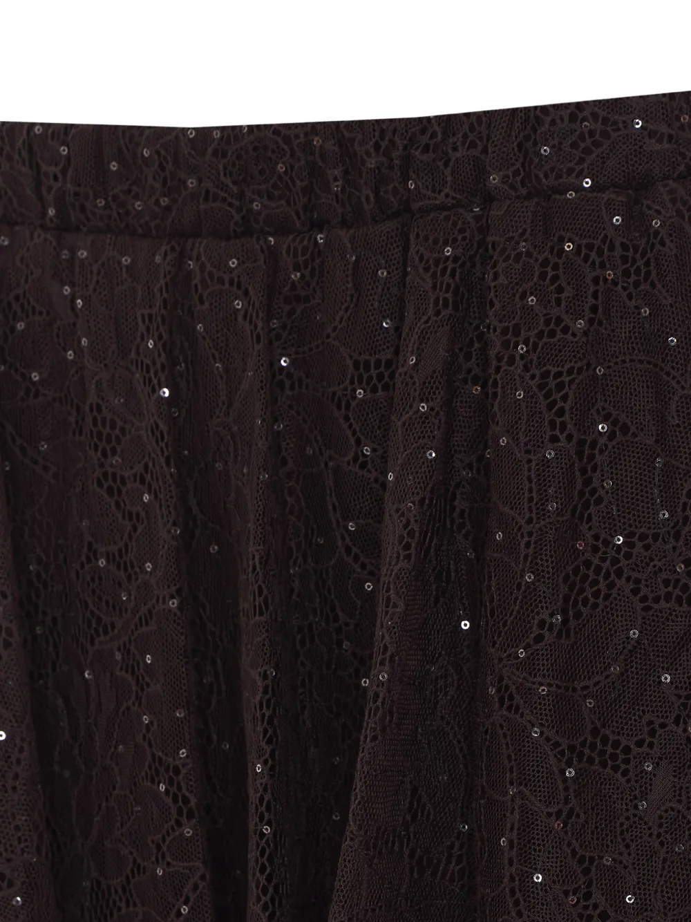 TWINSET Mini-rok verfraaid met pailletten Bruin
