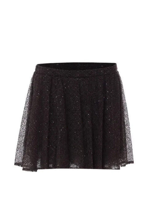TWINSET falda corta con lentejuelas