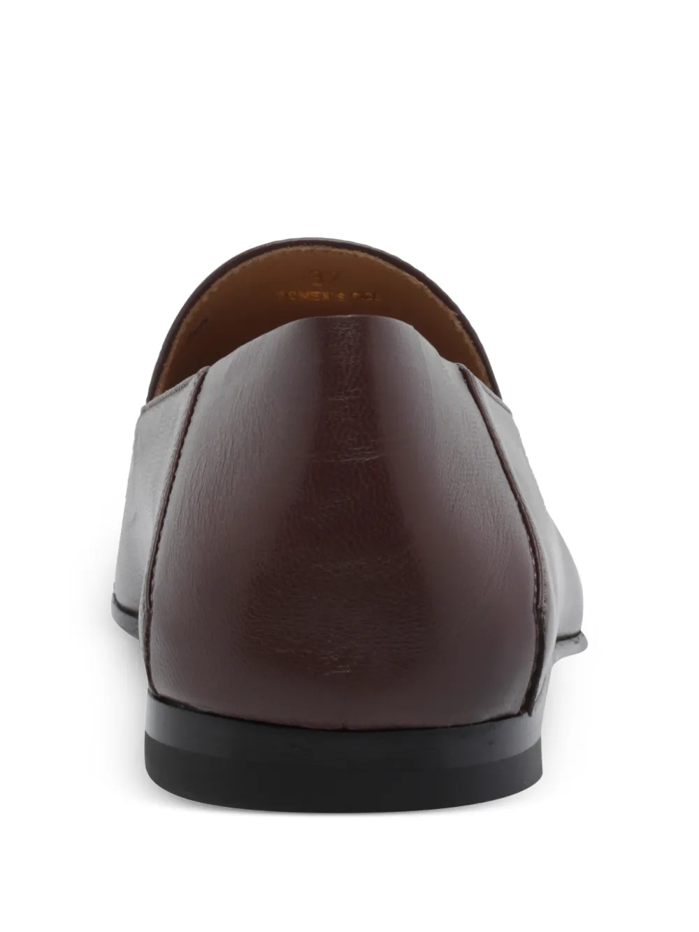 Tod's logo-plaque leather loafers Bruin