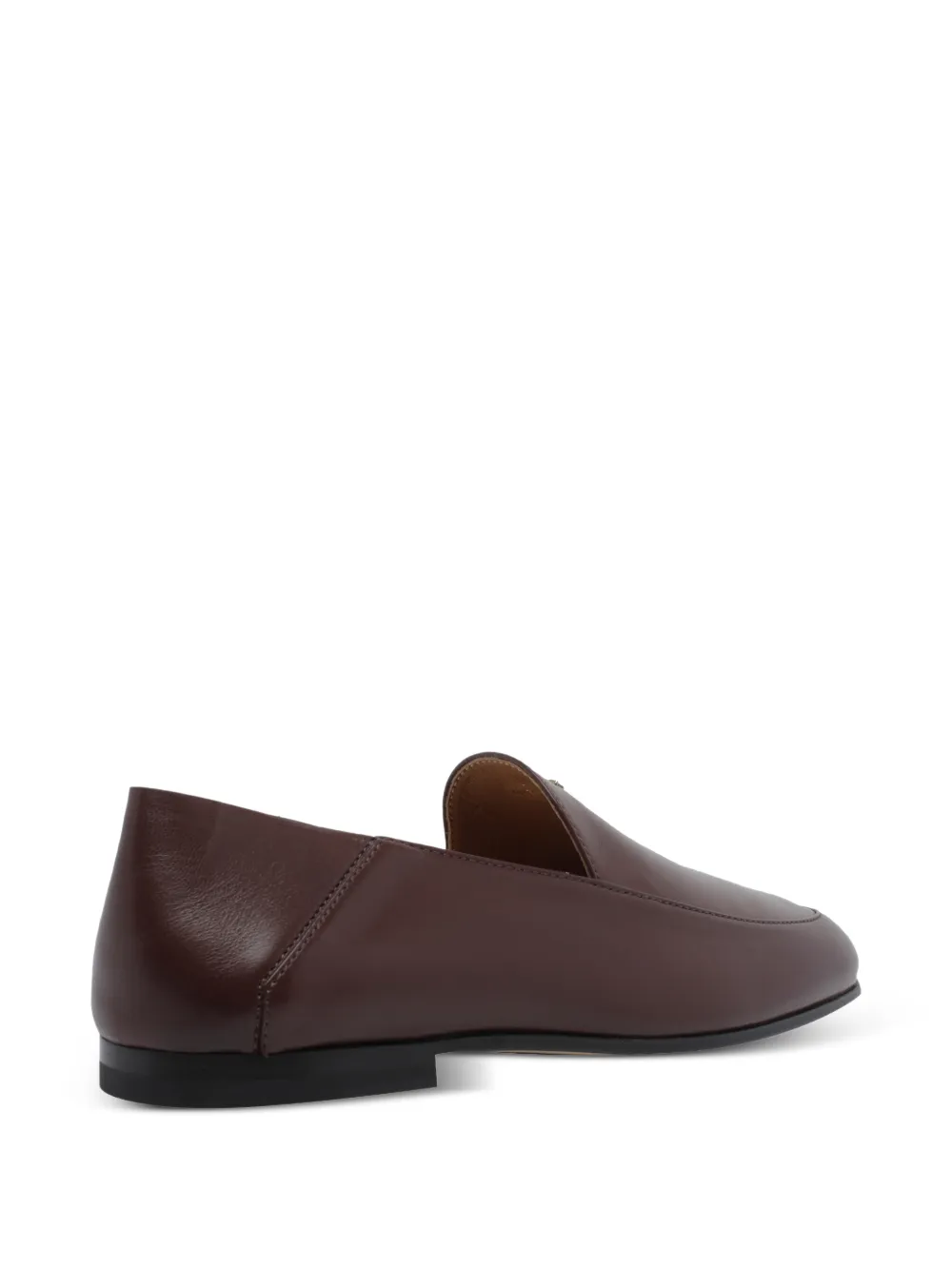 Tod's logo-plaque leather loafers Bruin