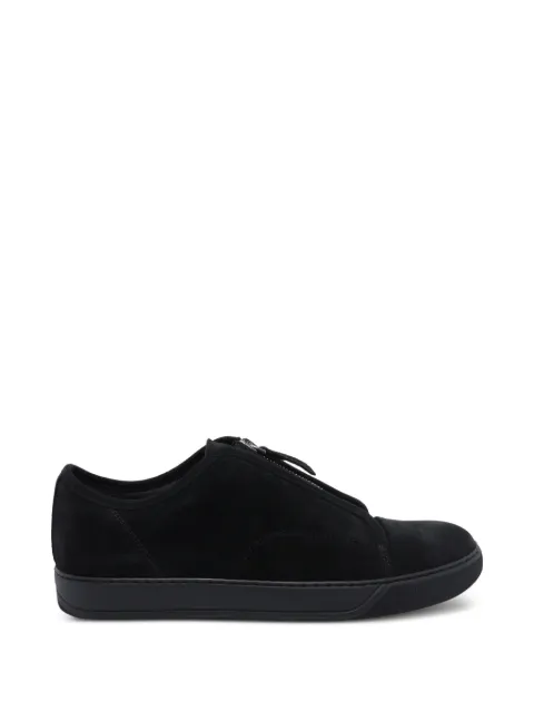 Lanvin DBB1 zip sneakers in suede