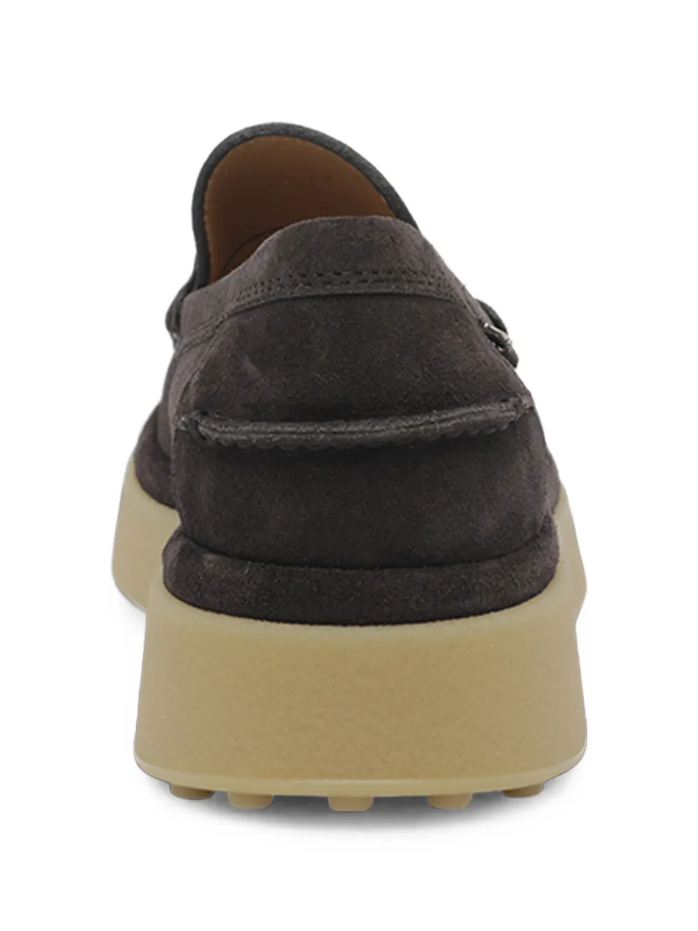 Tod's suede platform loafers Bruin