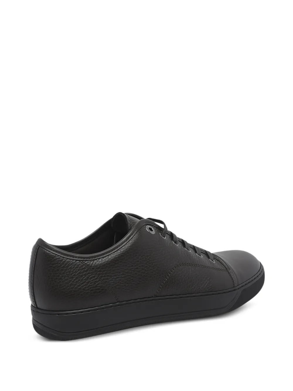 Lanvin DBB1 sneakers in nappa and grained leather Bruin