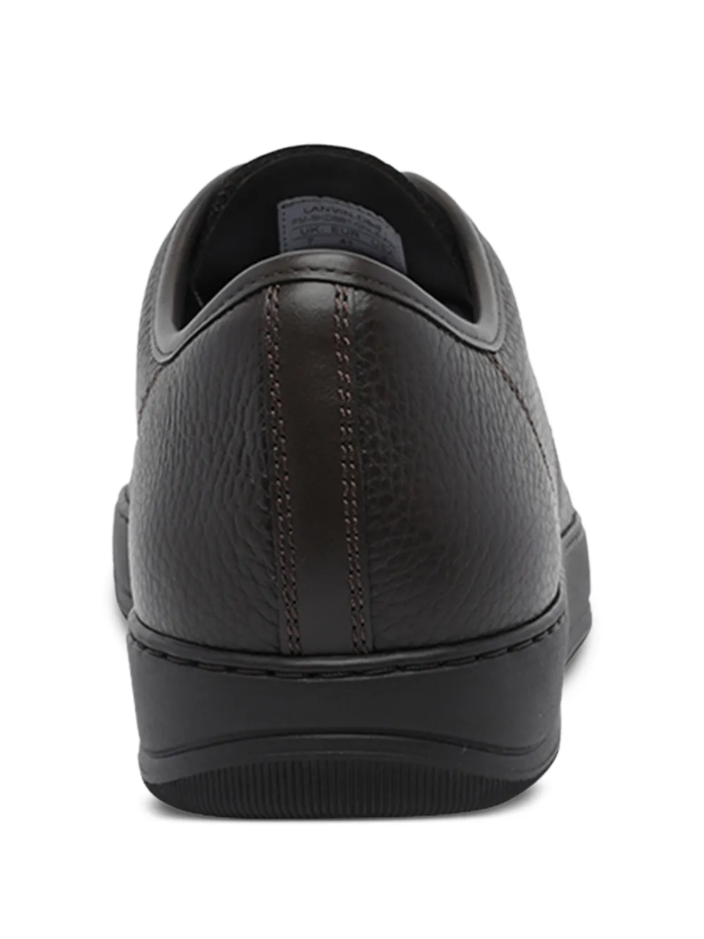 Lanvin DBB1 sneakers in nappa and grained leather Bruin