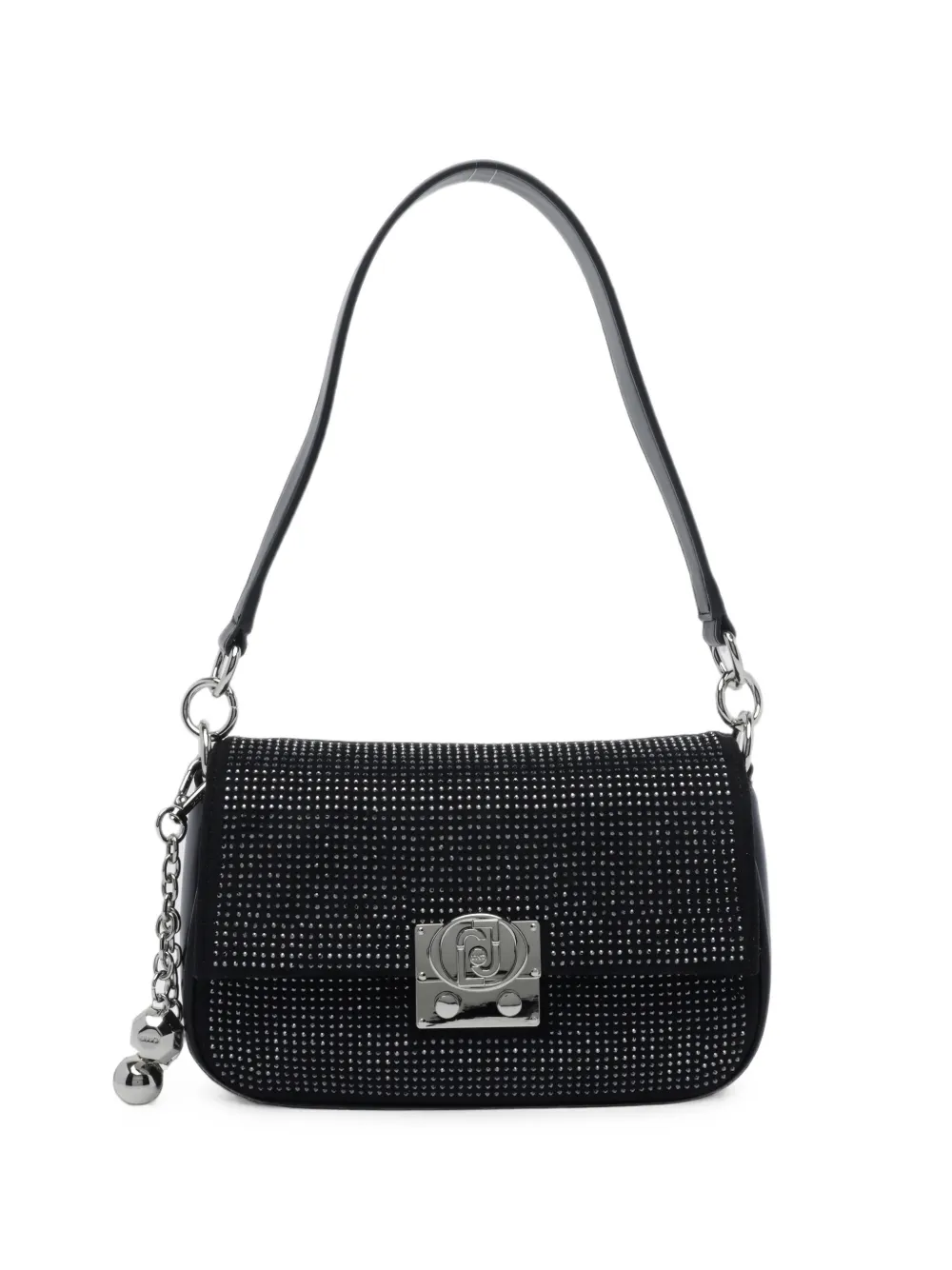 LIU JO crystal-embellished shoulder bag - Nero
