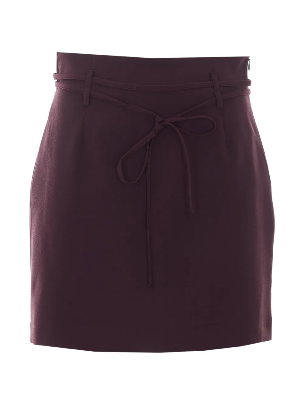 TWINSET belt-detail mini skirt - Viola