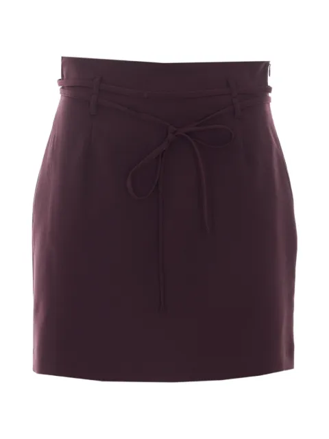 TWINSET miniskirt with belt