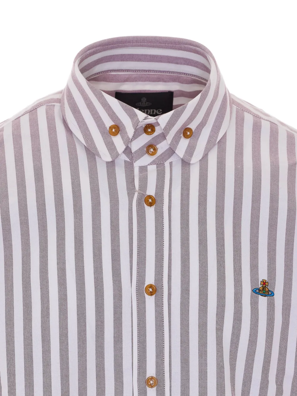Vivienne Westwood Krall overhemd met twee knopen Rood