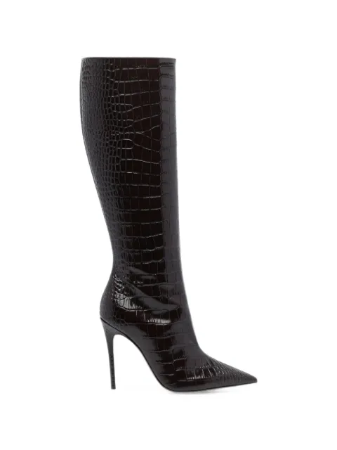 Paris Texas Vera croc-effect stiletto boots