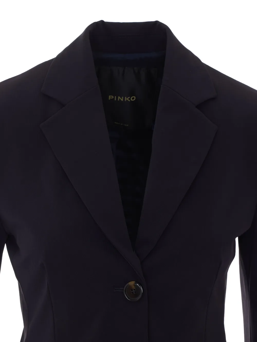 PINKO Slim-fit cropped blazer Blauw