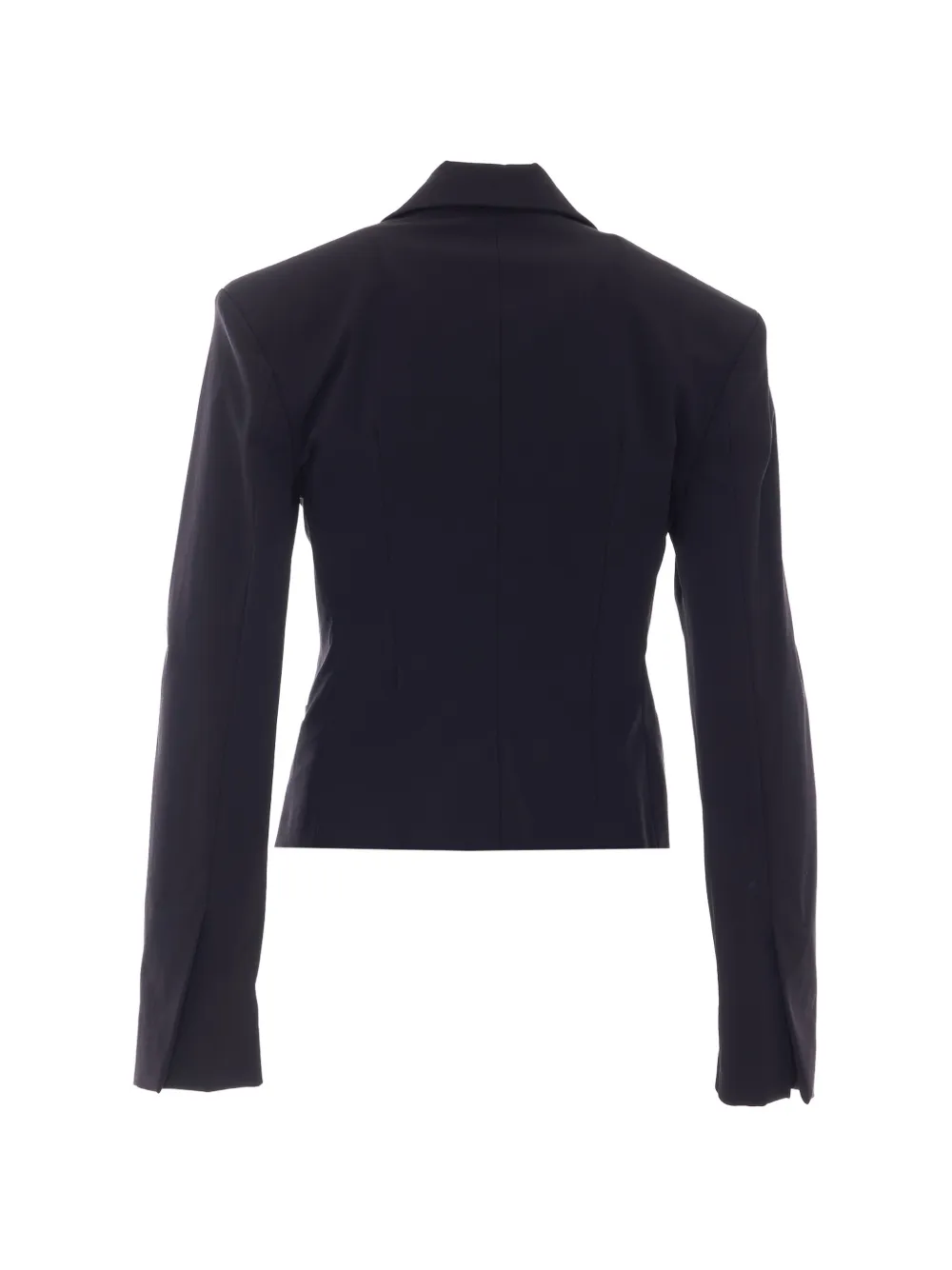 PINKO Slim-fit cropped blazer Blauw
