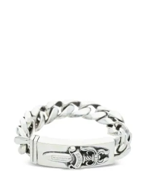Chrome Hearts Paper チェーン ブレスレット | シルバートーン