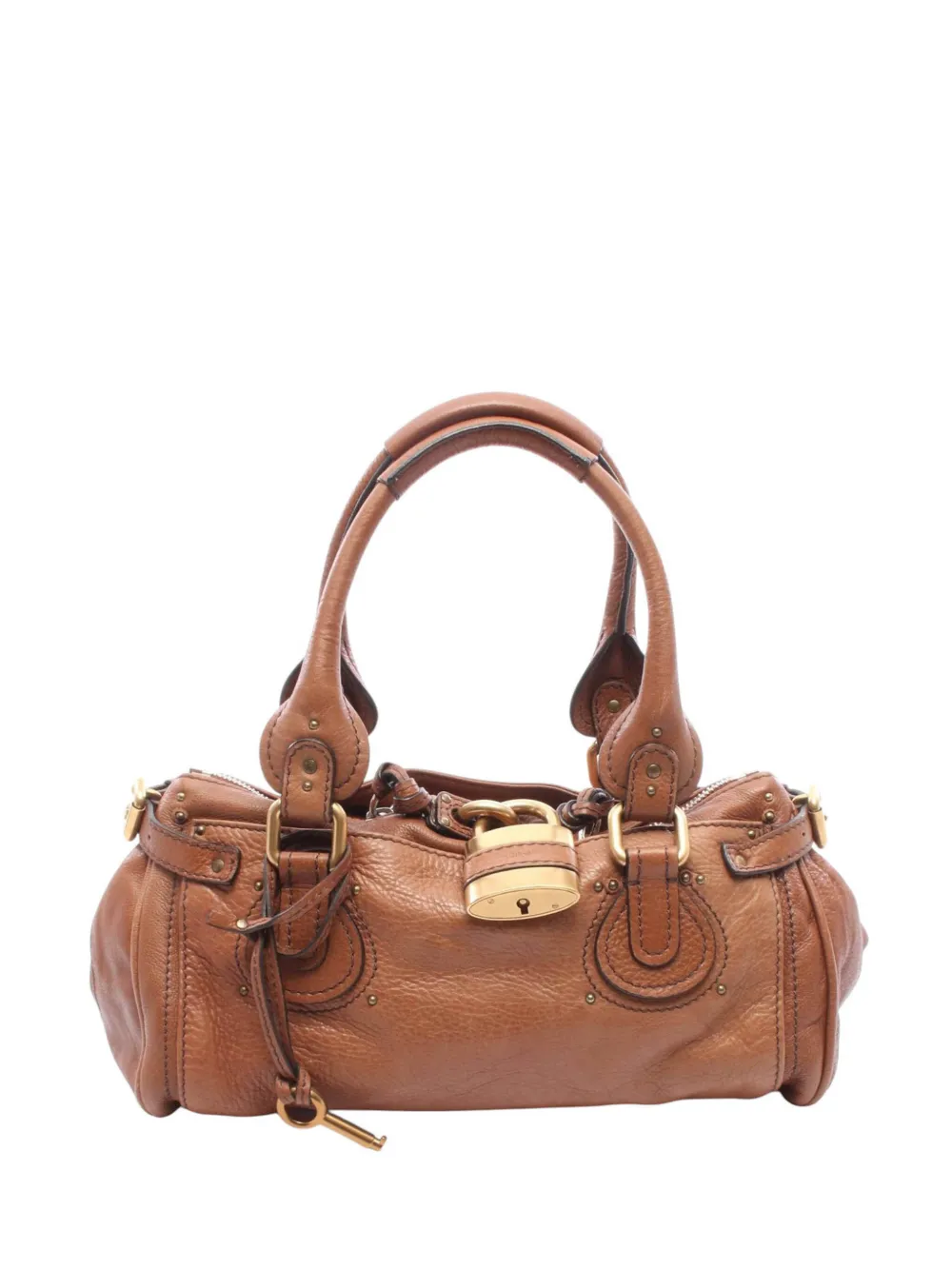 Chloé Pre-Owned 2010-2026 Leather Paddington handbag - Braun